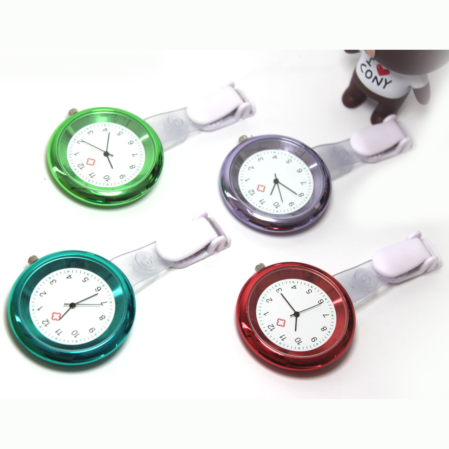  Colored Nurse Clock NS2103