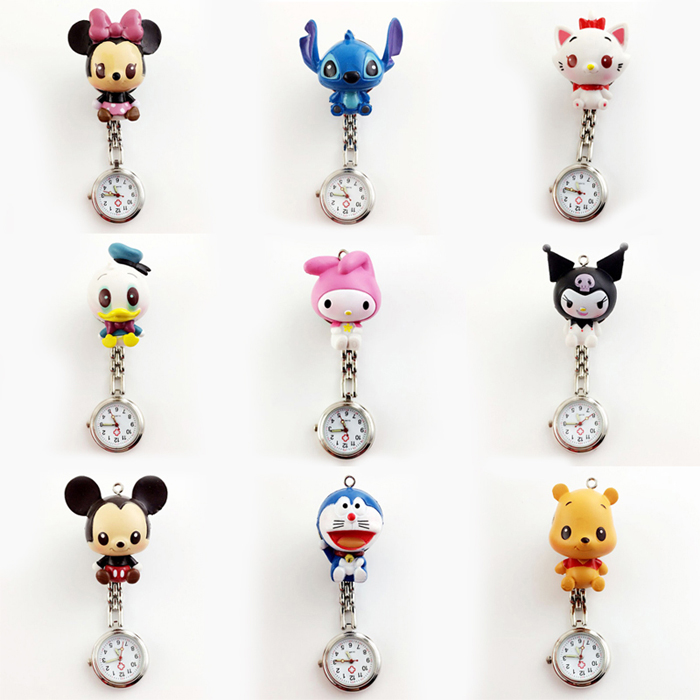 FOB Nurse watch with 3D Cartoon Characters