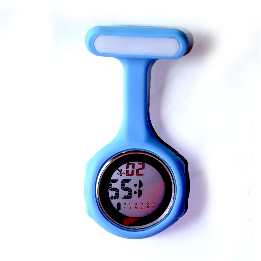 Digital nurses cheap fob watch